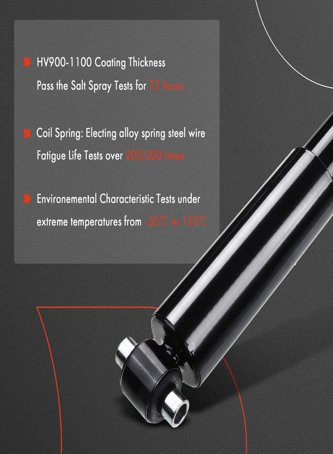 A-Premium Front Pair (2) Shock Strut Absorbers Compatible with Chevrolet Chevy GMC K1500 K2500 Suburban Tahoe Yukon Cadillac Escalade - Image 4